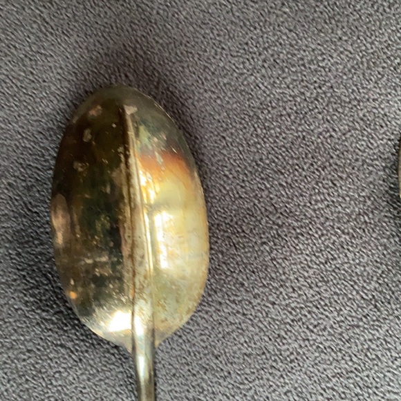 Lot/4 Silver Plated Serving Pieces Old Vintage - Picture 4 of 14